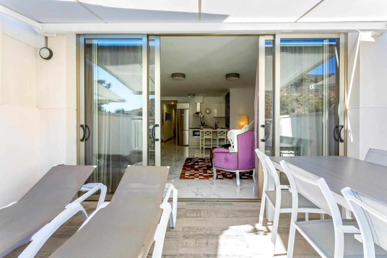 Ribera Del Puerto - Luxe Apartement With Great Terrace And Sea View Puerto De Mogan Exterior foto