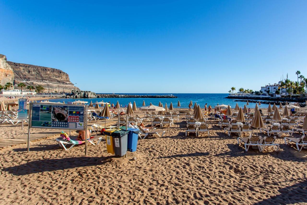 Ribera Del Puerto - Luxe Apartement With Great Terrace And Sea View Puerto De Mogan Exterior foto